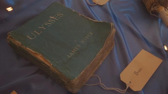 An early edition of &quot;Ulysses.&quot;