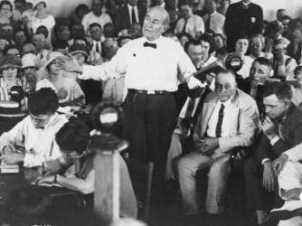 Lawyer and politician William Jennings Bryan. (Credit: Hulton Archives/Getty Images)